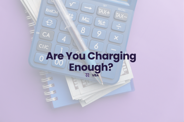 are you charging enough